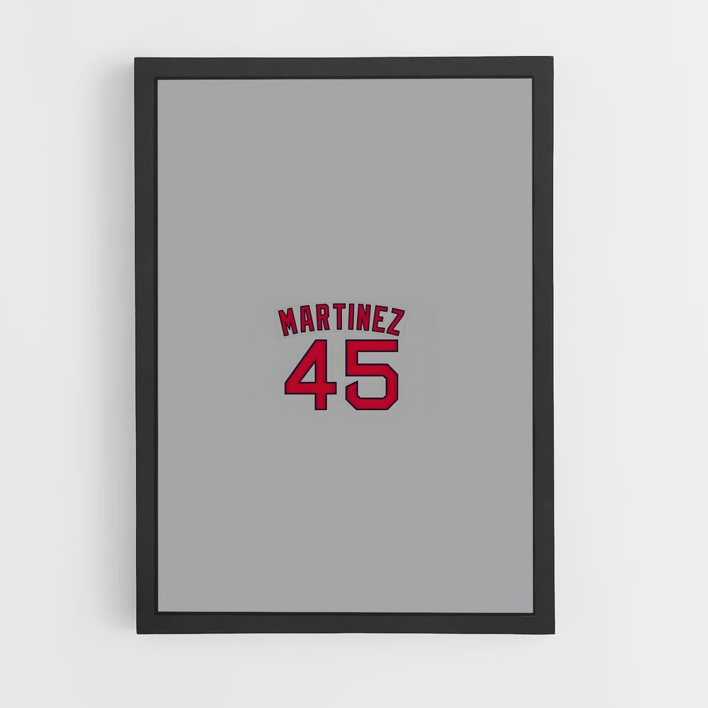 Poster Vagues de Couleurs – affiche Baseball (vue 2)
